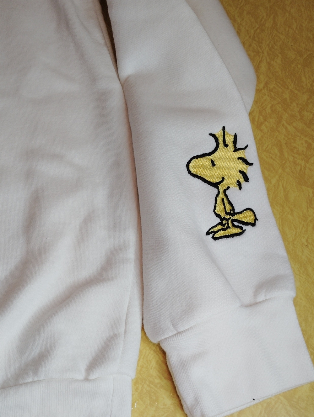 Peanuts Snoopy New York White Sweat Shirt Size M - Picture 6 of 11